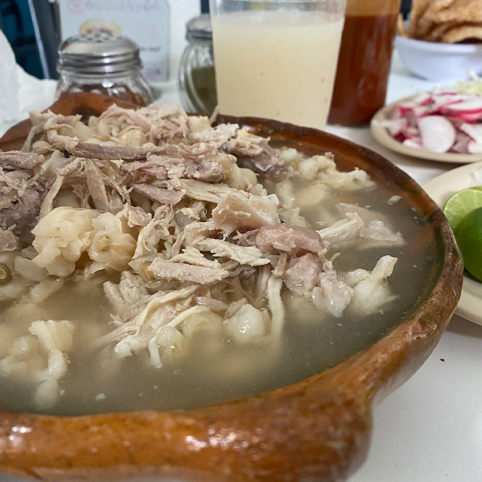 Pozolería Mi Tierra, auténtico pozole estilo Guerrero en Culhuacán