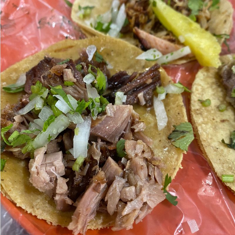 Taquería Aranda’s, buenos tacos en la Nueva Santa María