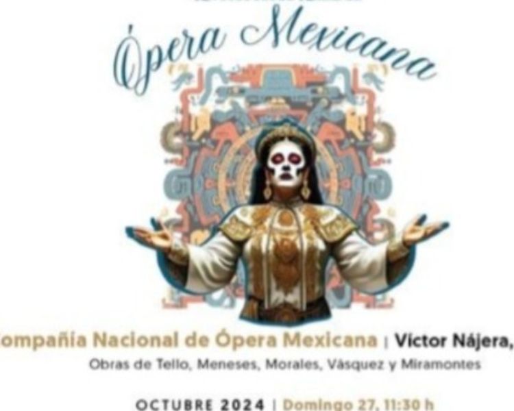 Celebra el Día Mundial de la Ópera con la Antología de Arias de Ópera Mexicana: Un Concierto Inolvidable en el MUNAL