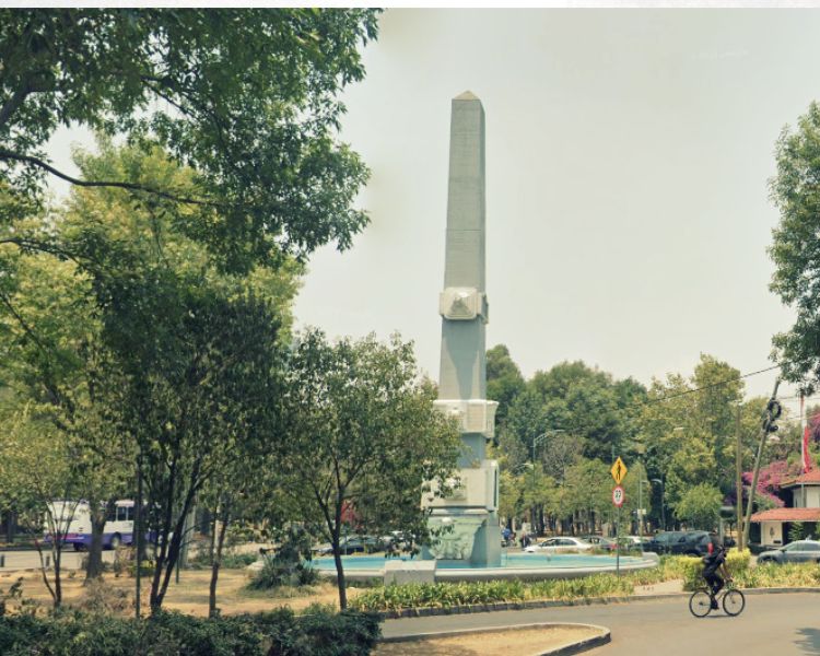 Obelisco a Simón Bolívar, un homenaje al creador del panamericanismo en Polanco