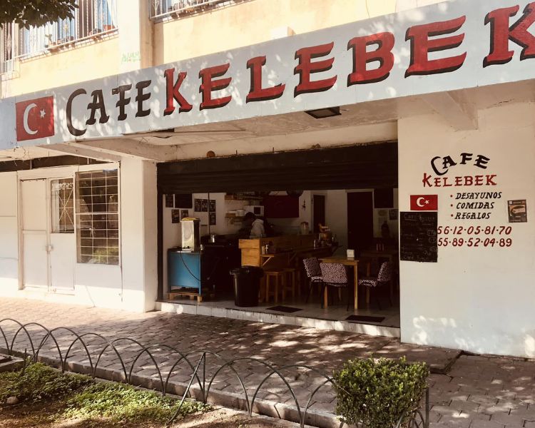 Café Kelebek, las delicias de Turquía en Tlatelolco