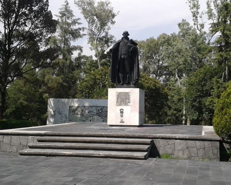 Estatua de George Washington, un tributo a la amistad entre México y EE.UU. en Chapultepec