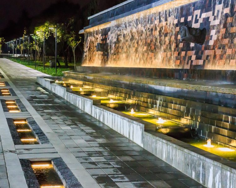 Fuente de Xochipilli, un rincón de magia e historia mexica en Chapultepec