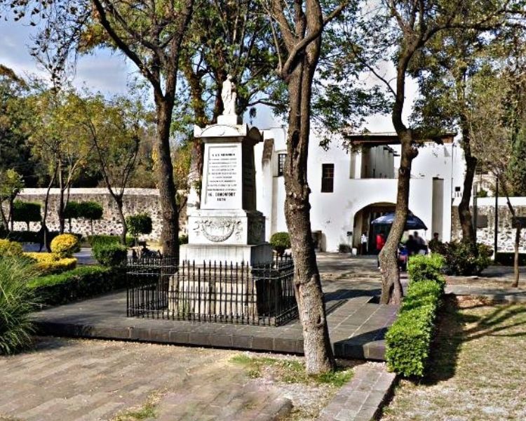 Monumento a los Defensores de Churubusco, conmemorando a los héroes mexicanos de 1847