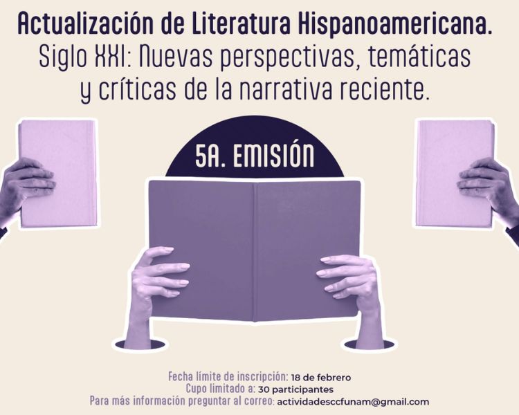 La Cátedra Carlos Fuentes invita a su diplomado en línea sobre narrativa hispanoamericana contemporánea