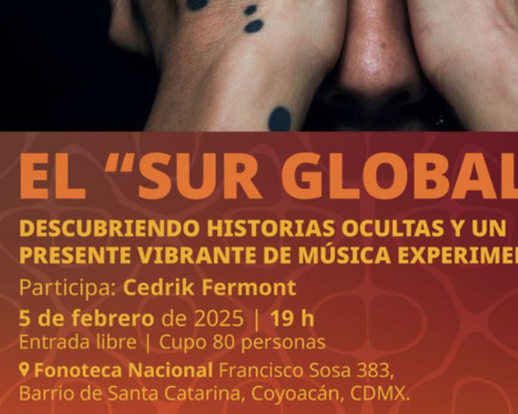 Explora el arte sonoro del Sur Global con Cedrik Fermont en la Fonoteca Nacional