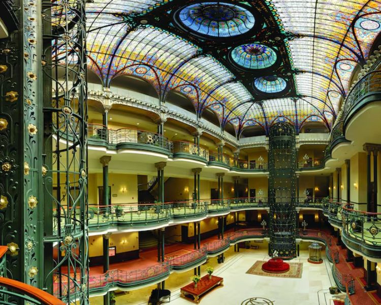 Gran Hotel de la Ciudad de México, un hotel lleno de historia y lujo en el Centro Histórico