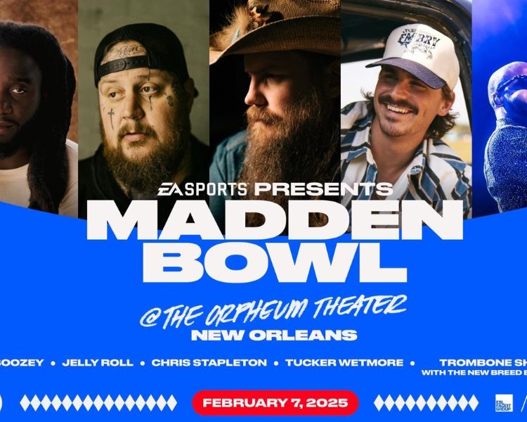 EA SPORTS Presents Madden Bowl: Música, Esports y Fútbol Americano se Unen en una Fiesta Épica