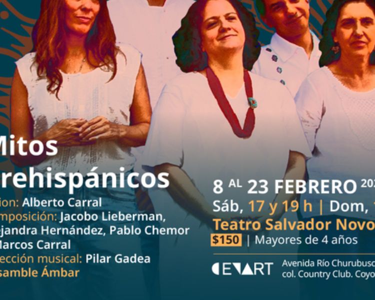 Mitos prehispánicos cobran vida en el Cenart: una experiencia familiar llena de música, narración y valores universales