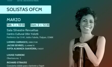 Solistas de la Orquesta Filarmónica de la Ciudad de México brillan con un programa de lujo en la Sala Silvestre Revueltas