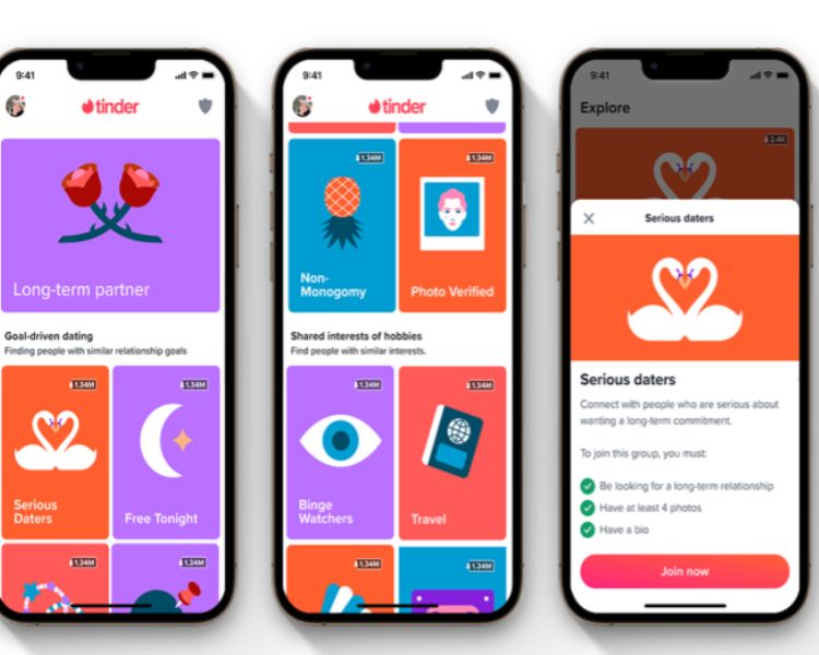 Tinder revoluciona las citas con nuevas opciones para conectar con intención