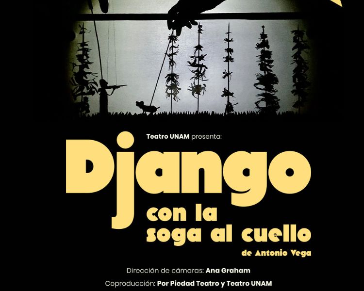 Django con la soga al cuello: un western teatral con cine en vivo y música original