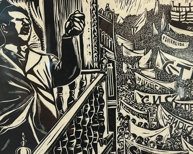 Estampas de la Revolución Mexicana, rescatando el activismo del Taller de Gráfica Popular en el Museo de Arte Carrillo Gil