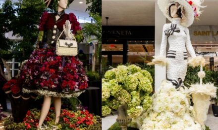 Fleurs de Villes: Downton Abbey llega a Bal Harbour Village con una exhibición floral de ensueño