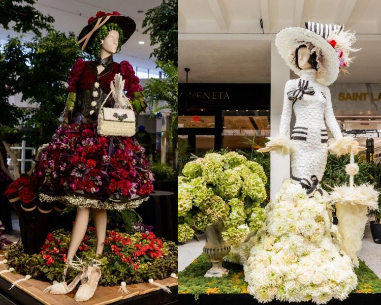 Fleurs de Villes: Downton Abbey llega a Bal Harbour Village con una exhibición floral de ensueño