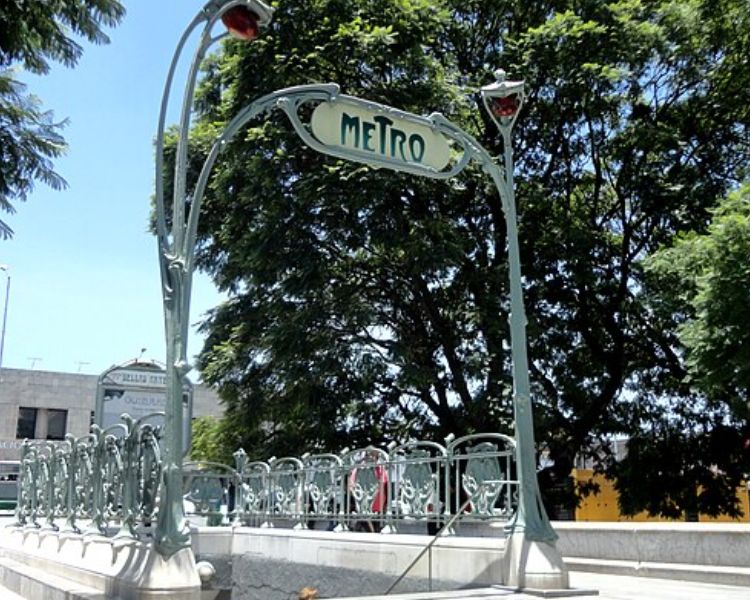 Metro Bellas Artes, arte, historia y cultura en el corazón de la CDMX
