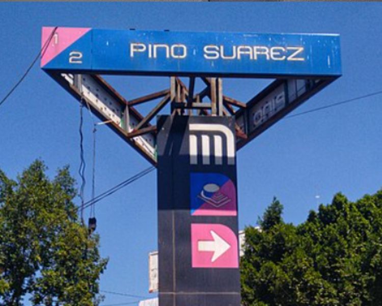 Metro Pino Suárez, donde se unen el México Prehispánico y el Contemporáneo para honrar al dios Ehécatl