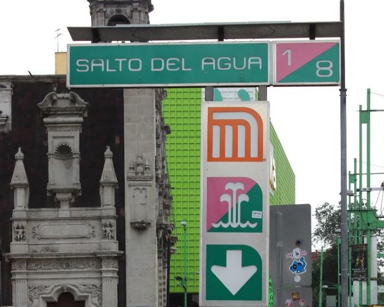 Metro Salto del Agua, un guiño al ingenio hídrico virreinal