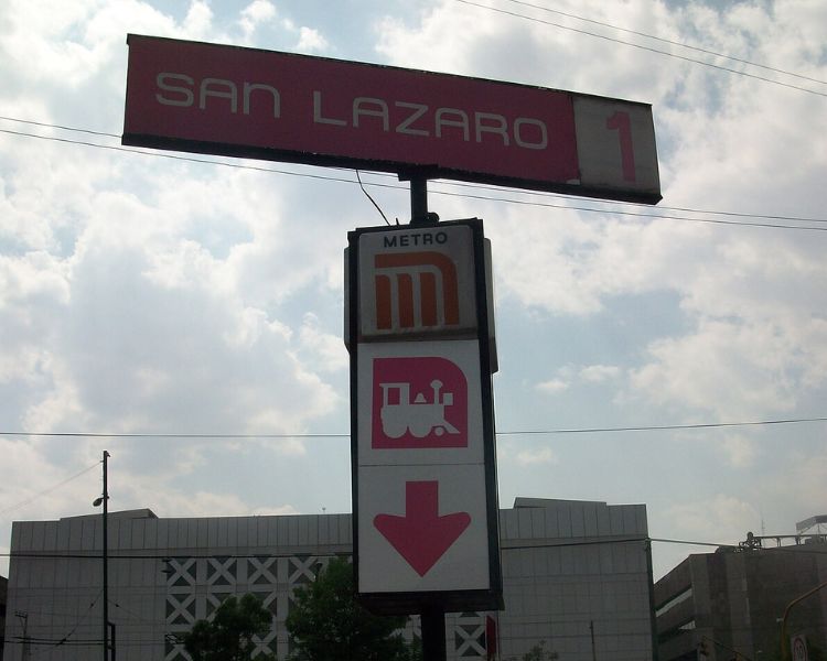 Metro San Lázaro, del primer vuelo de avión de Latinoamérica al primer metro de CDMX