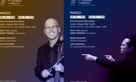 Vibrante Encuentro Musical: Prokofiev y Stravinski en la Orquesta Filarmónica de la Ciudad de México con Robert deMaine