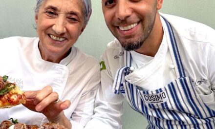Daniele Gagliotta llega a Cosimo Pizzería con un festín de pizza romana