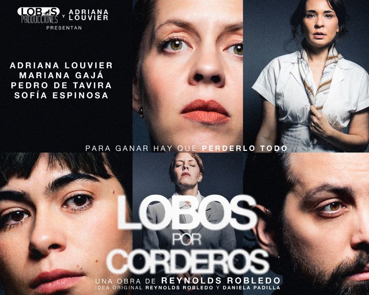 Lobos por Corderos: El thriller teatral que desnuda el poder, la culpa y el precio del silencio llega al Foro Lucerna