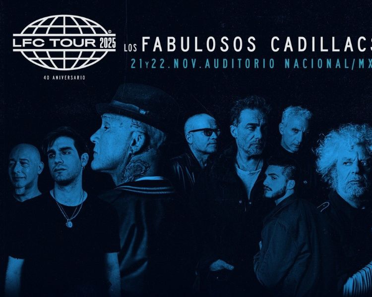 Los Fabulosos Cadillacs celebran 40 años de historia con dos conciertos en el Auditorio Nacional 2025