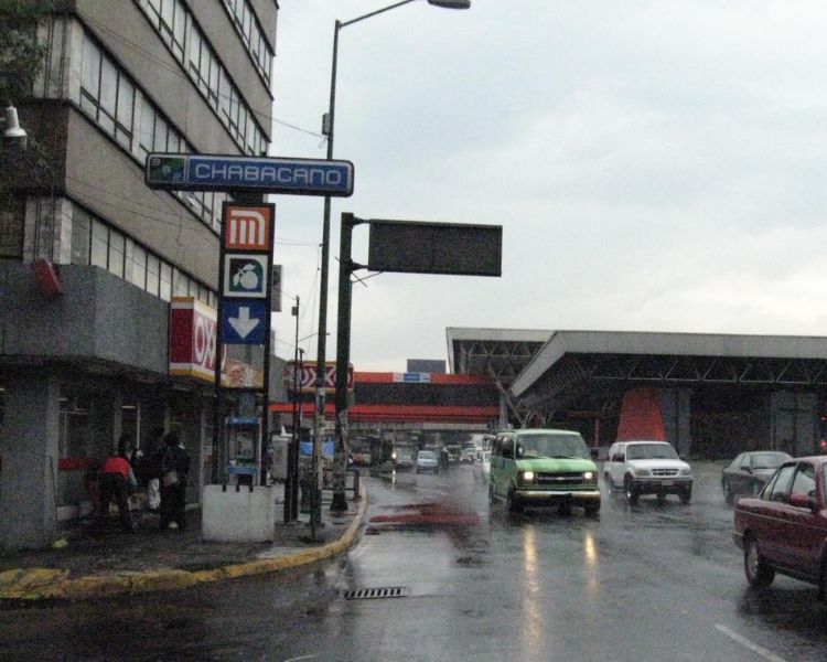 Metro Chabacano, un recuerdo del paisaje urbano de antaño en la CDMX