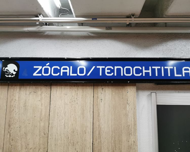 Metro Zócalo/Tenochtitlan, conoce la estación más emblemática del Centro Histórico