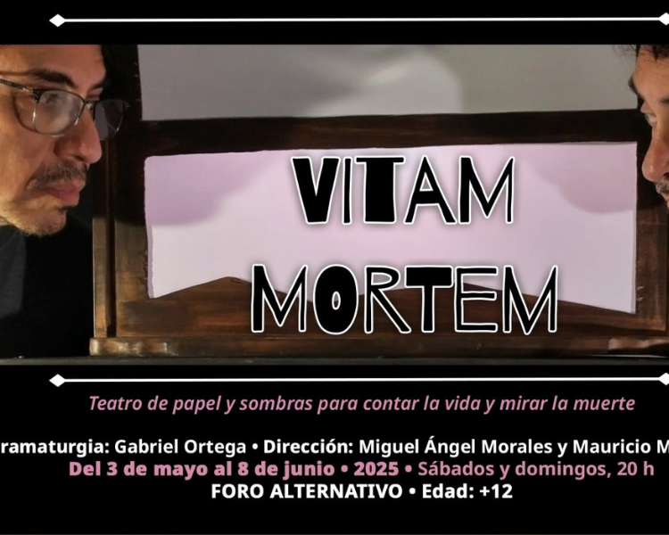 Vitam Mortem: teatro de sombras para toda la familia en el Centro Cultural Helénico