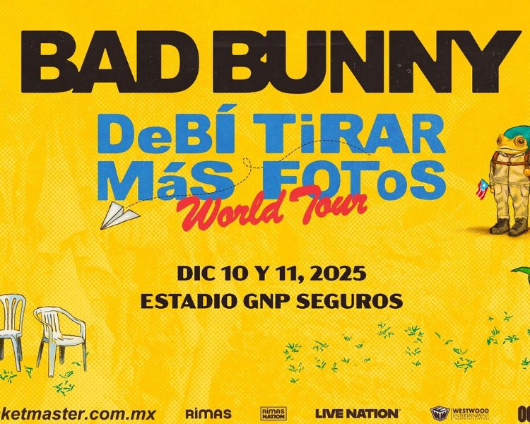 Bad Bunny convierte a la CDMX en capital mundial del reguetón con ocho conciertos históricos