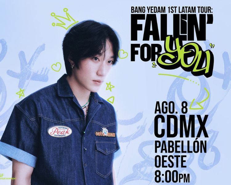 Bang Yedam en México: el ídolo del K-pop que conquistará el Pabellón Oeste este agosto
