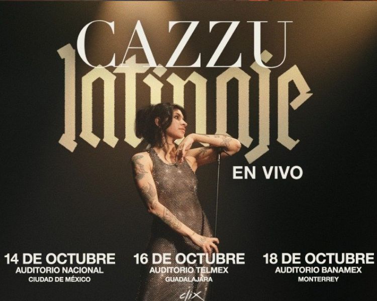 Cazzu en México 2025: la jefa del trap argentino llega con su gira Latinaje