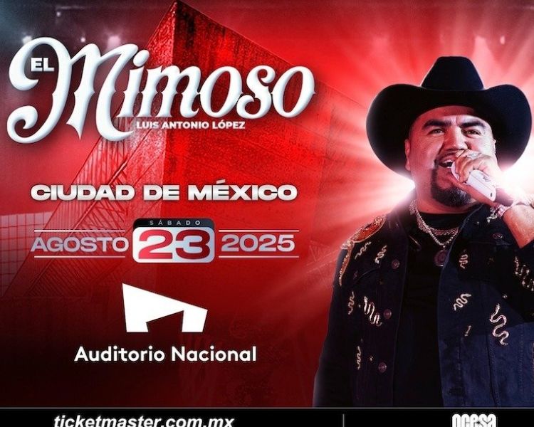 El Mimoso regresa en 2025 con su tour Nomás por gusto: fechas en Guadalajara y CDMX