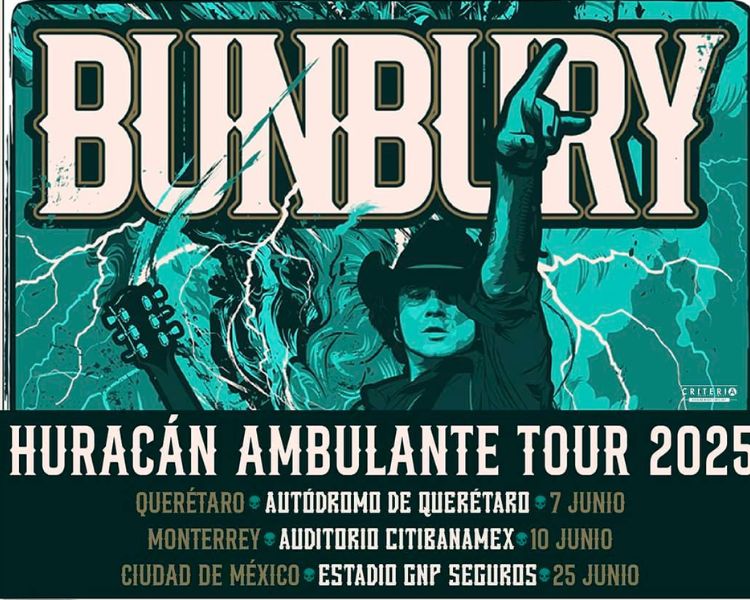 Bunbury anuncia Nuevas Mutaciones Tour 2026 con disco inédito y conciertos en México