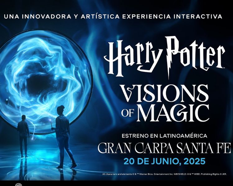 Harry Potter: Visions of Magic llega a CDMX con una experiencia inmersiva que transformará tu forma de ver el mundo mágico