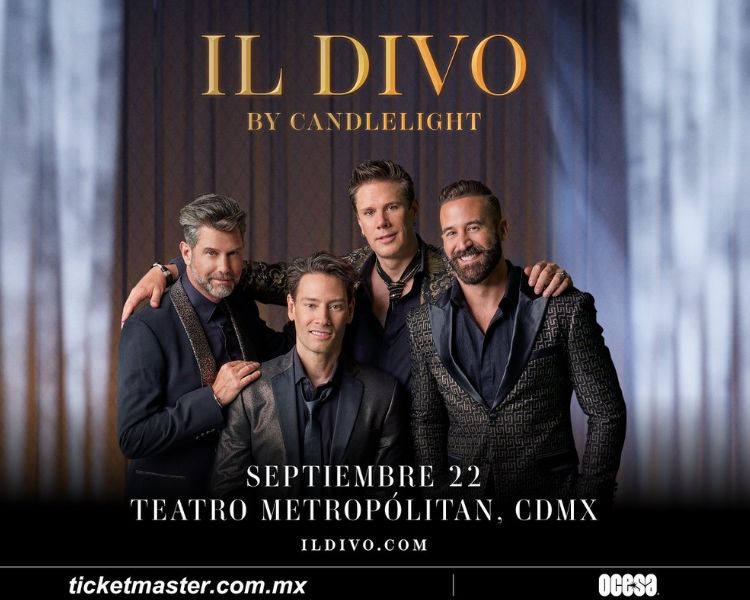 Il Divo celebra 20 años de carrera con una gira por México en 2025: fechas, ciudades y venta de boletos