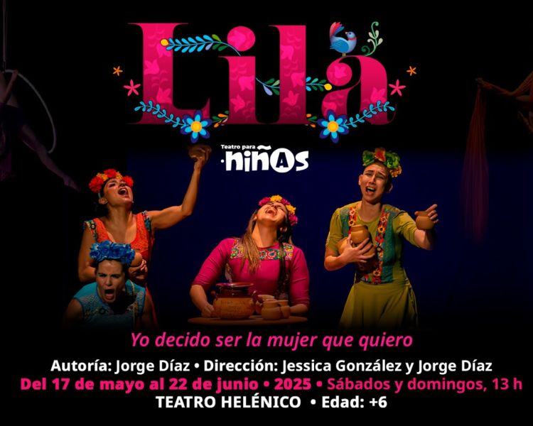 Lila, circo contemporáneo que desafía los estereotipos de género en el Teatro Helénico