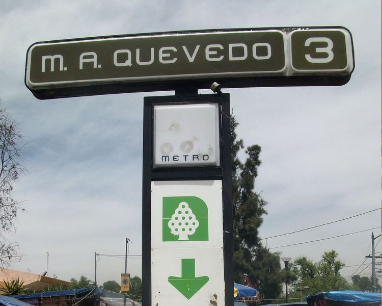 Metro Miguel Ángel de Quevedo, una estación con raíces profundas
