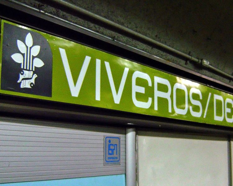 Metro Viveros/Derechos Humanos, donde la naturaleza se cruza con los derechos