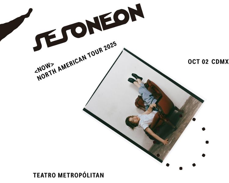 SE SO NEON llega al Teatro Metropólitan en Ciudad de México con su gira mundial 2025