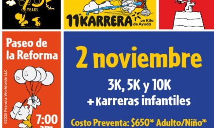 Corre junto a Snoopy en la “Karrera con Causa 2025” y apoya la infancia en México