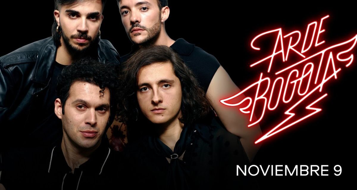 Arde Bogotá llegará al Teatro Metropólitan con una gira exclusiva para adelantar su próximo álbum