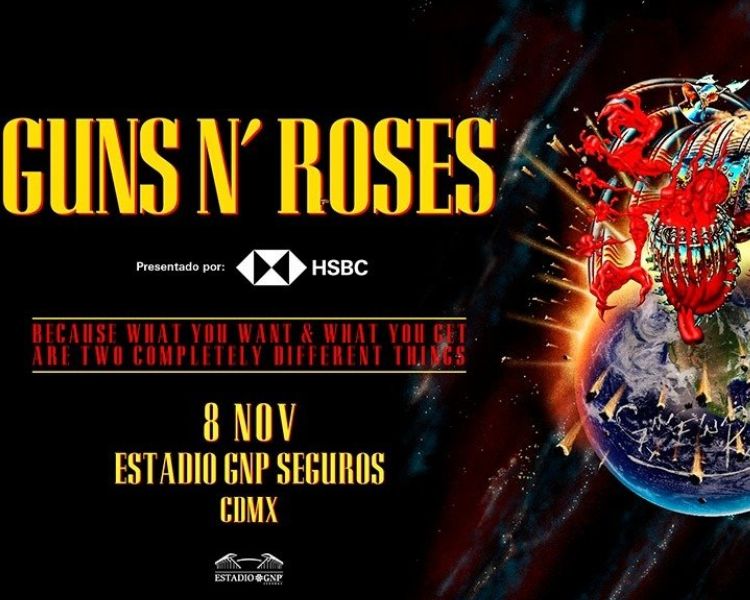 Guns N’ Roses anuncia segunda etapa de su gira mundial 2025 con nuevas fechas en México, Centroamérica y Sudamérica