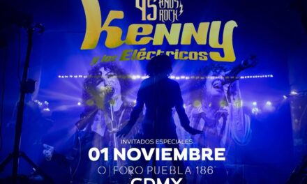 Kenny y Los Eléctricos celebran 45 años de historia en el Foro Puebla 186