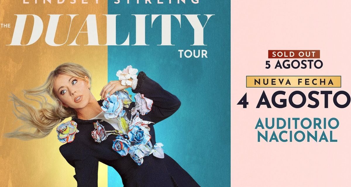 Lindsey Stirling suma nueva fecha en el Auditorio Nacional: ¡regresa a México con su Duality Tour!