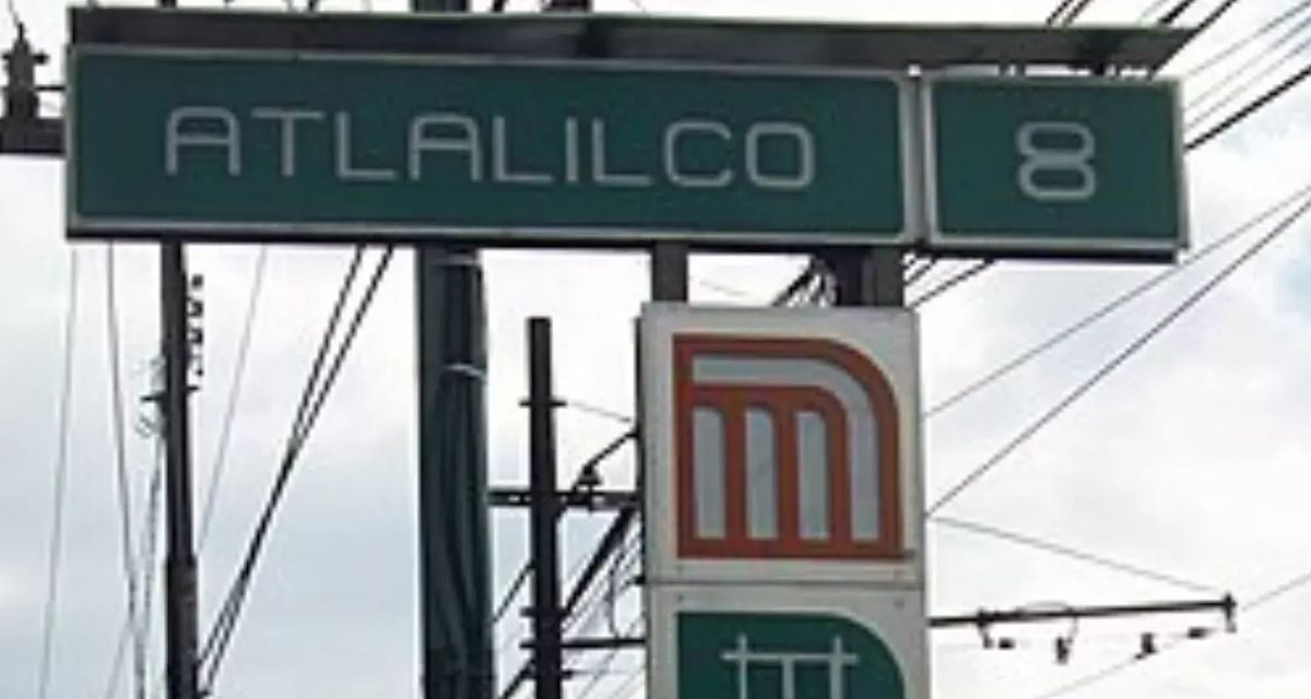 Metro Atlalilco, donde el agua se contenía y la historia fluye bajo tierra