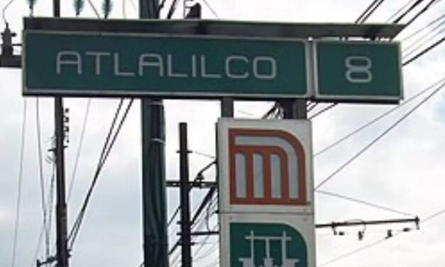 Metro Atlalilco, donde el agua se contenía y la historia fluye bajo tierra