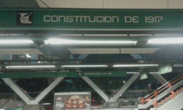 Metro Constitución de 1917, punto de conexión y homenaje a una ley fundamental