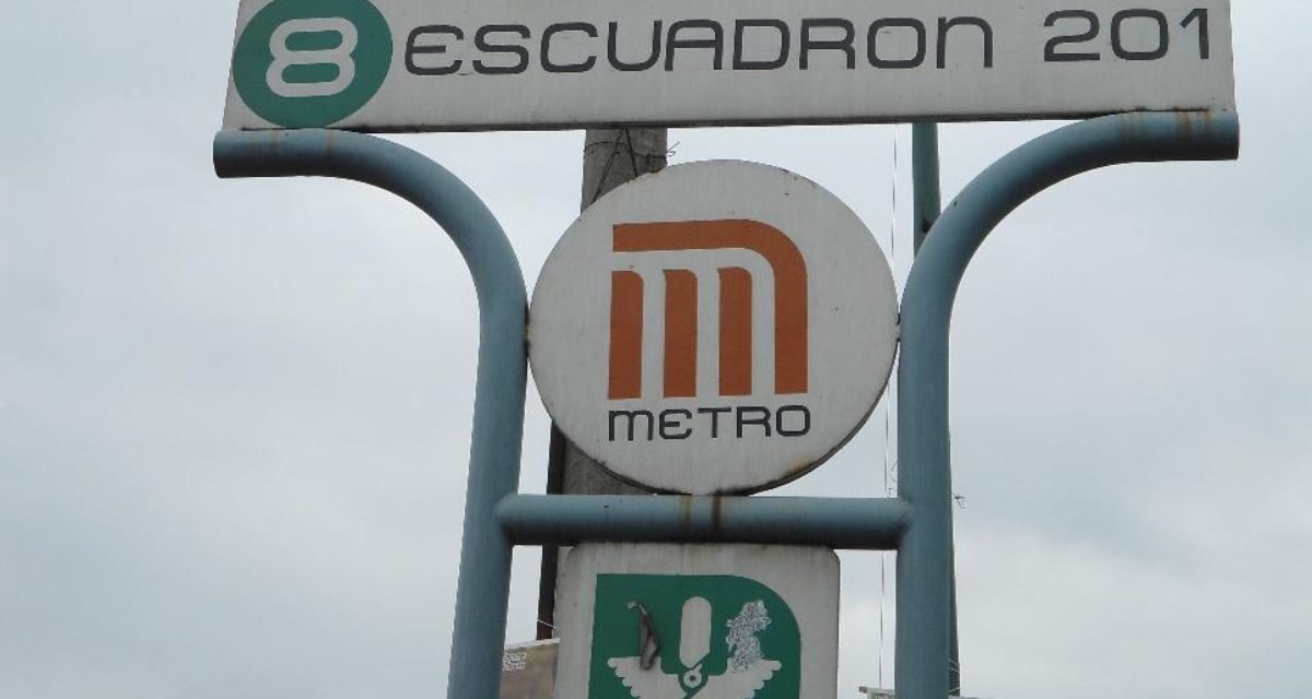 Metro Escuadrón 201, un tributo a héroes mexicanos